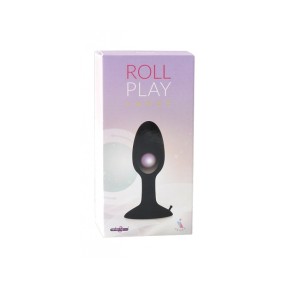 Korek analny silikonowy Roll Play 12 cm